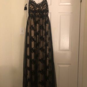 Utter Elegance Embroidered Sleeveless Lace Gown- From Lulus.